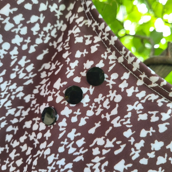 Women's XL Coffee Two Piece Swim Dress - Picture 4 of 9